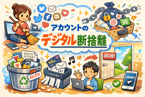 デジタル断捨離を始めてわかった、アカウント削除の現実